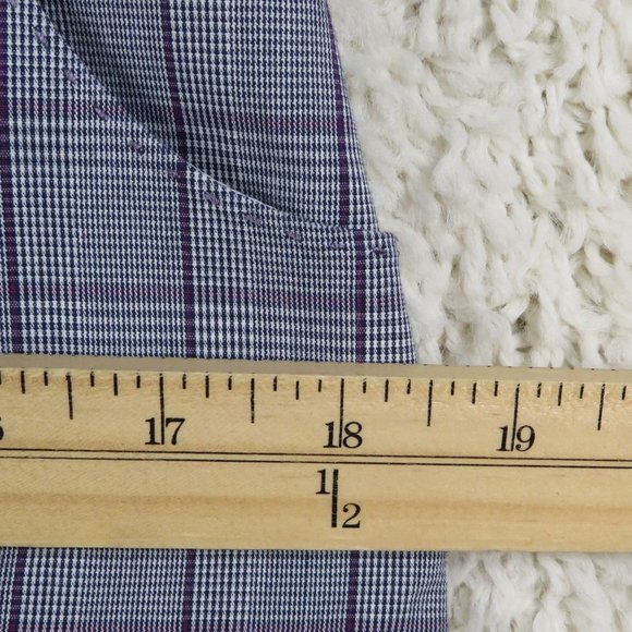 Cutter & Buck*‎ Women's 1.5" Belt Loop Double Front Pocket Plaid Skort~ Size 2 - Picture 8 of 9